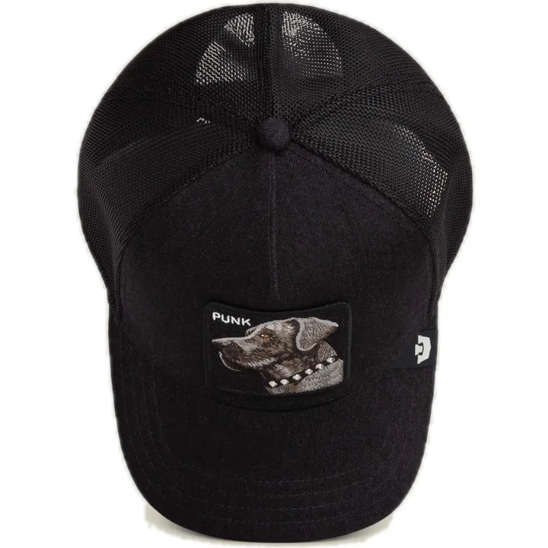 Chapéu Punk Preto