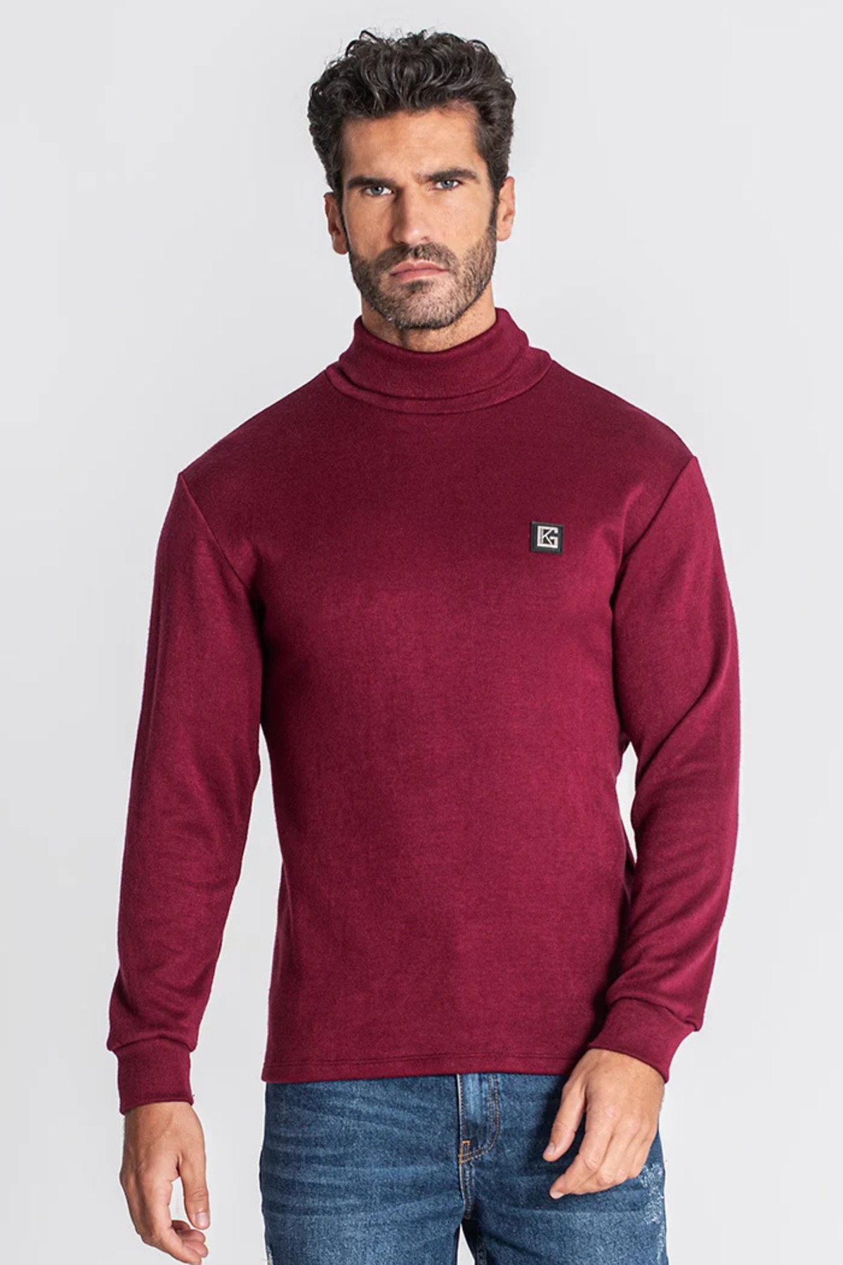 Camisola Gola Alta Gianni Kavanagh Bordeaux Gianni Kavanagh