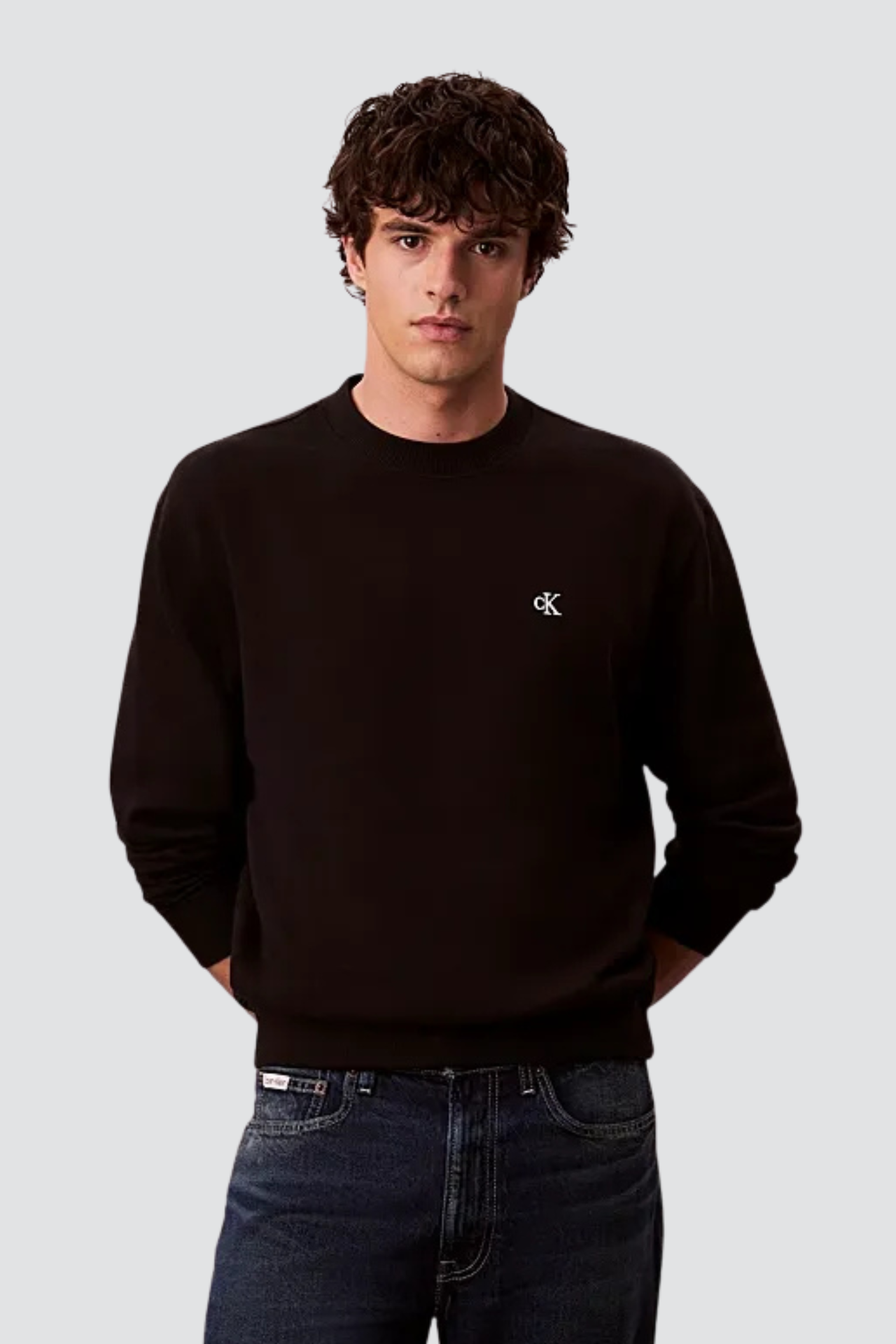 Camisola Preta Calvin Klein SS26