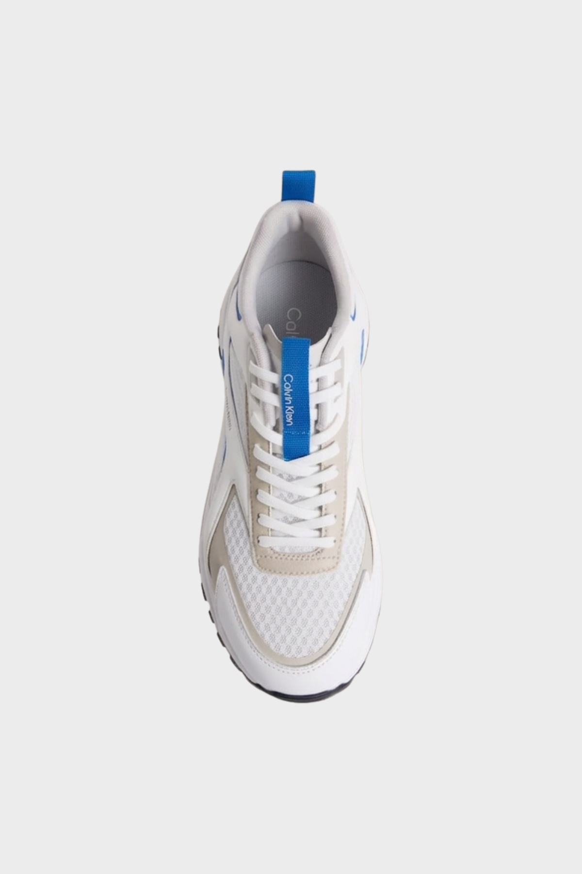 Sapatilhas Brancas e Azuis Calvin Klein