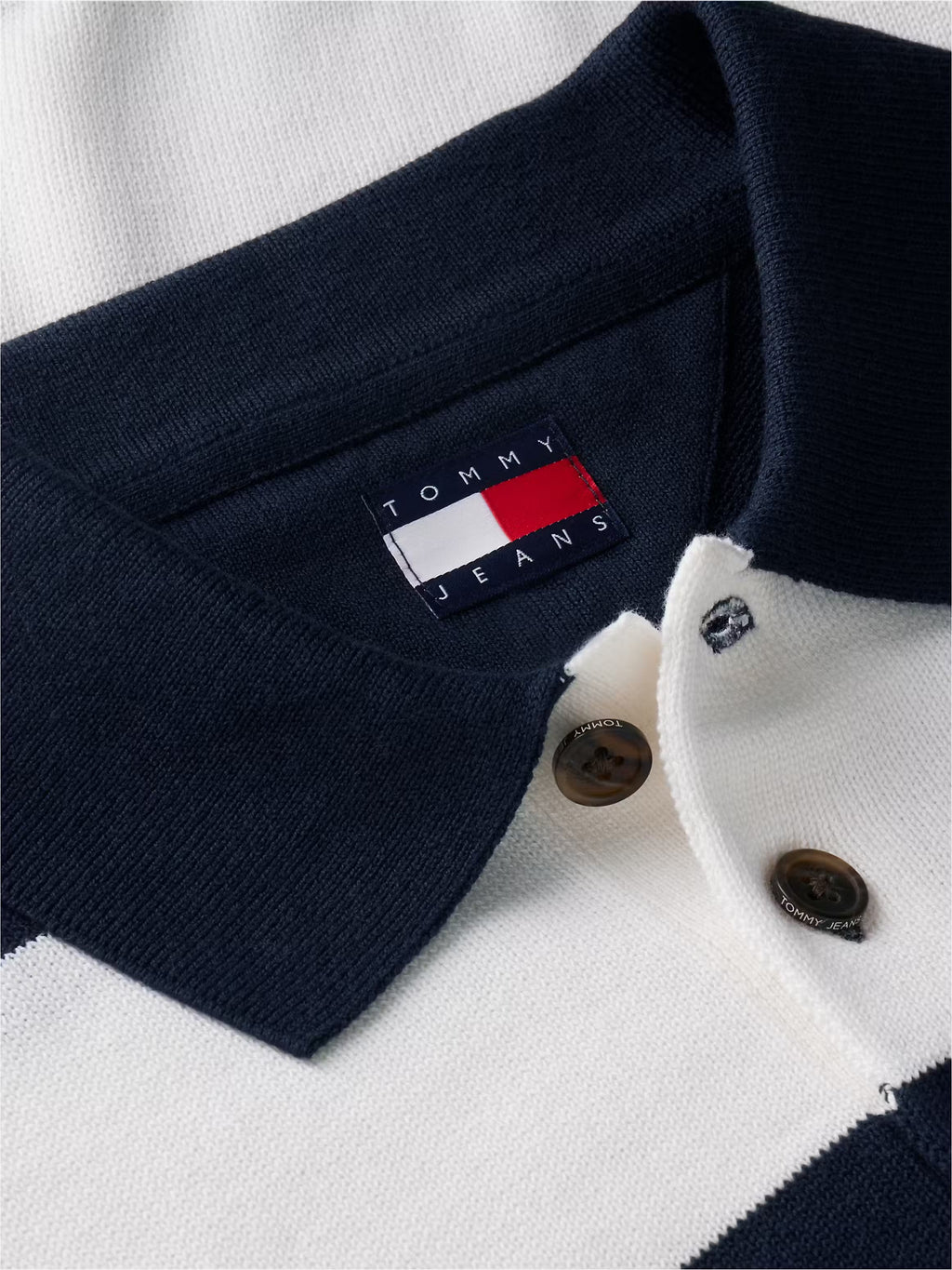 Polo de Manga Comprida Tommy Hilfilger ás Riscas Tommy Hilfiger