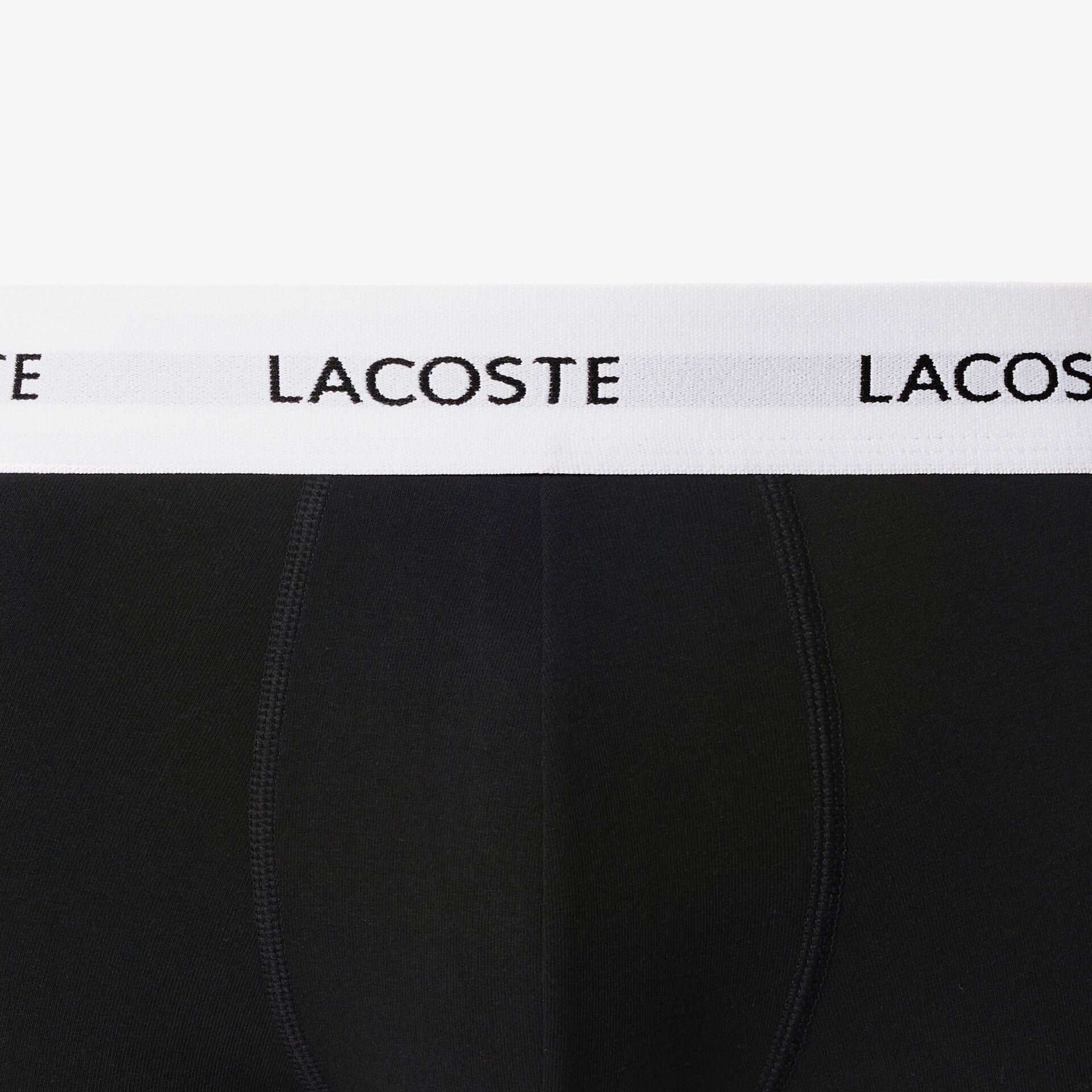 Boxers Pretos Lacoste Pack 3 SS26