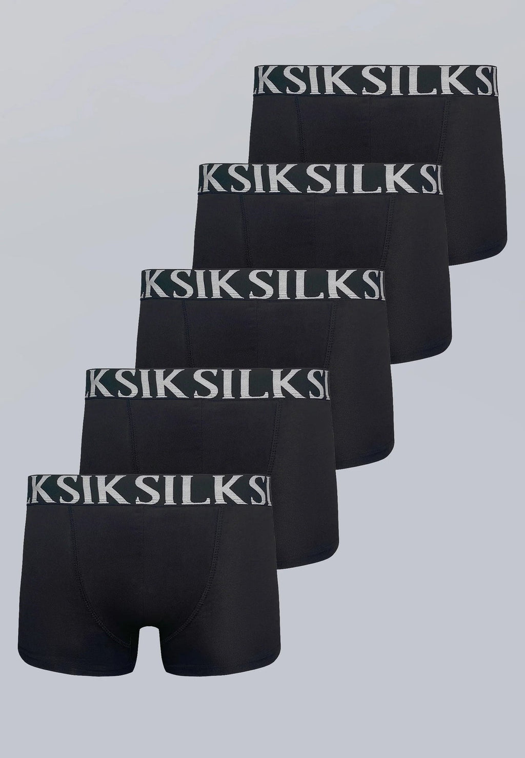 Pack 5 Boxers Pretos e Brancos
