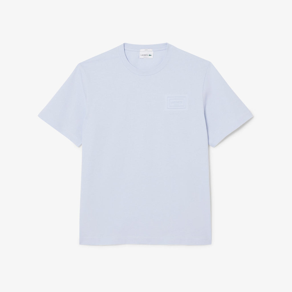 T-Shirt Azul Clara Lacoste SS26