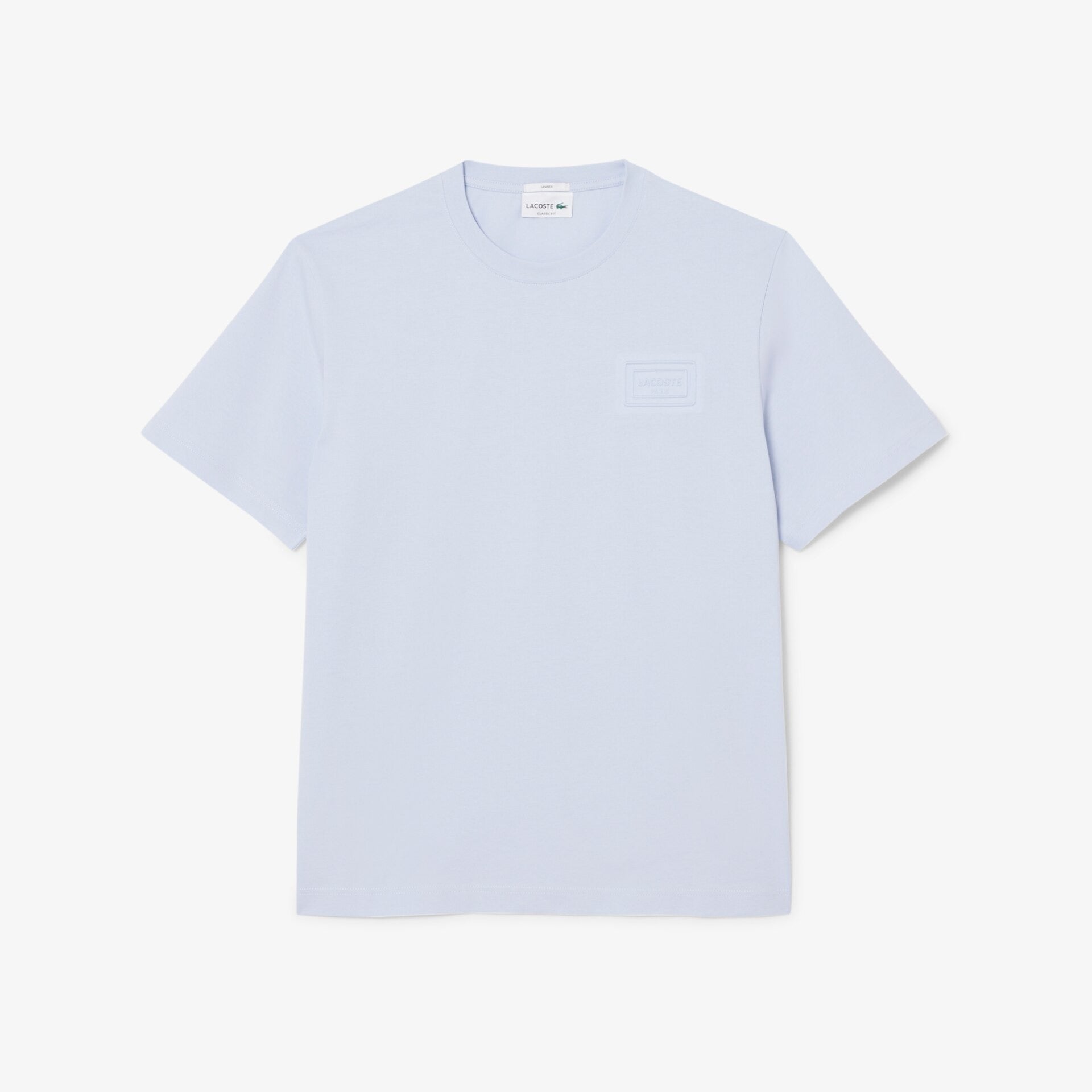 T-Shirt Azul Clara Lacoste SS26