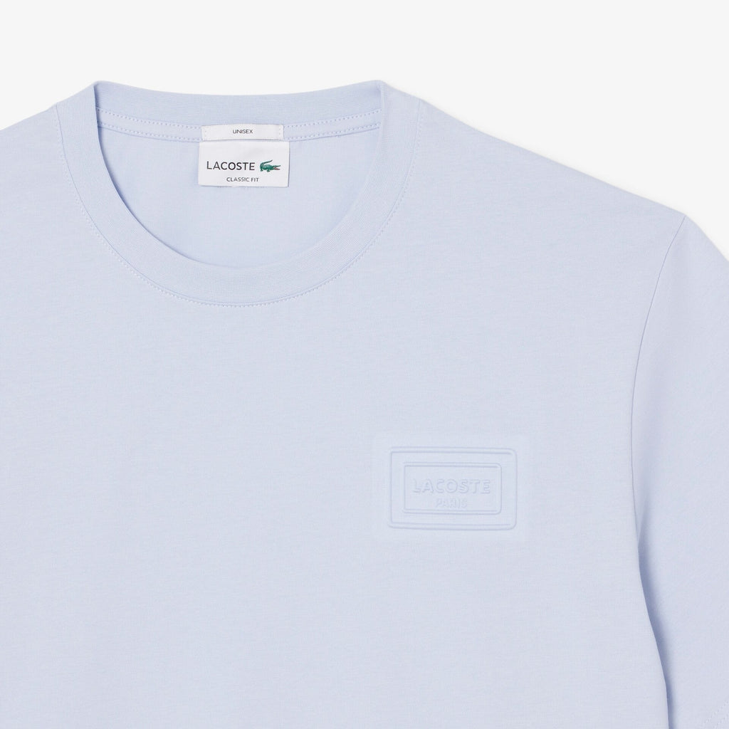 T-Shirt Azul Clara Lacoste SS26