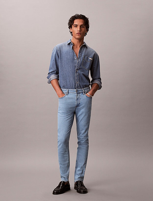 Calças de Ganga Calvin Klein SS26