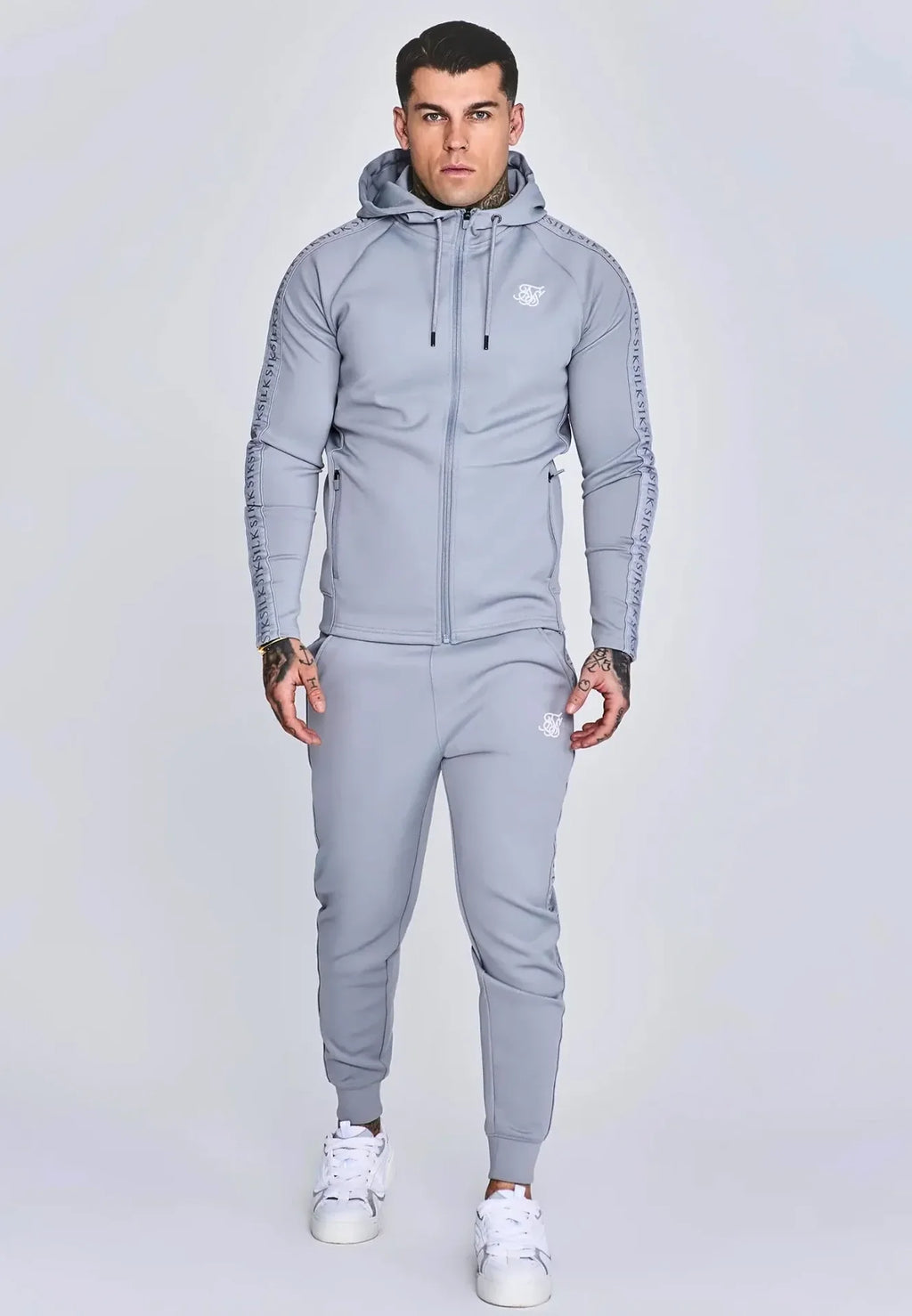 Fato de Treino Cinza SikSilk