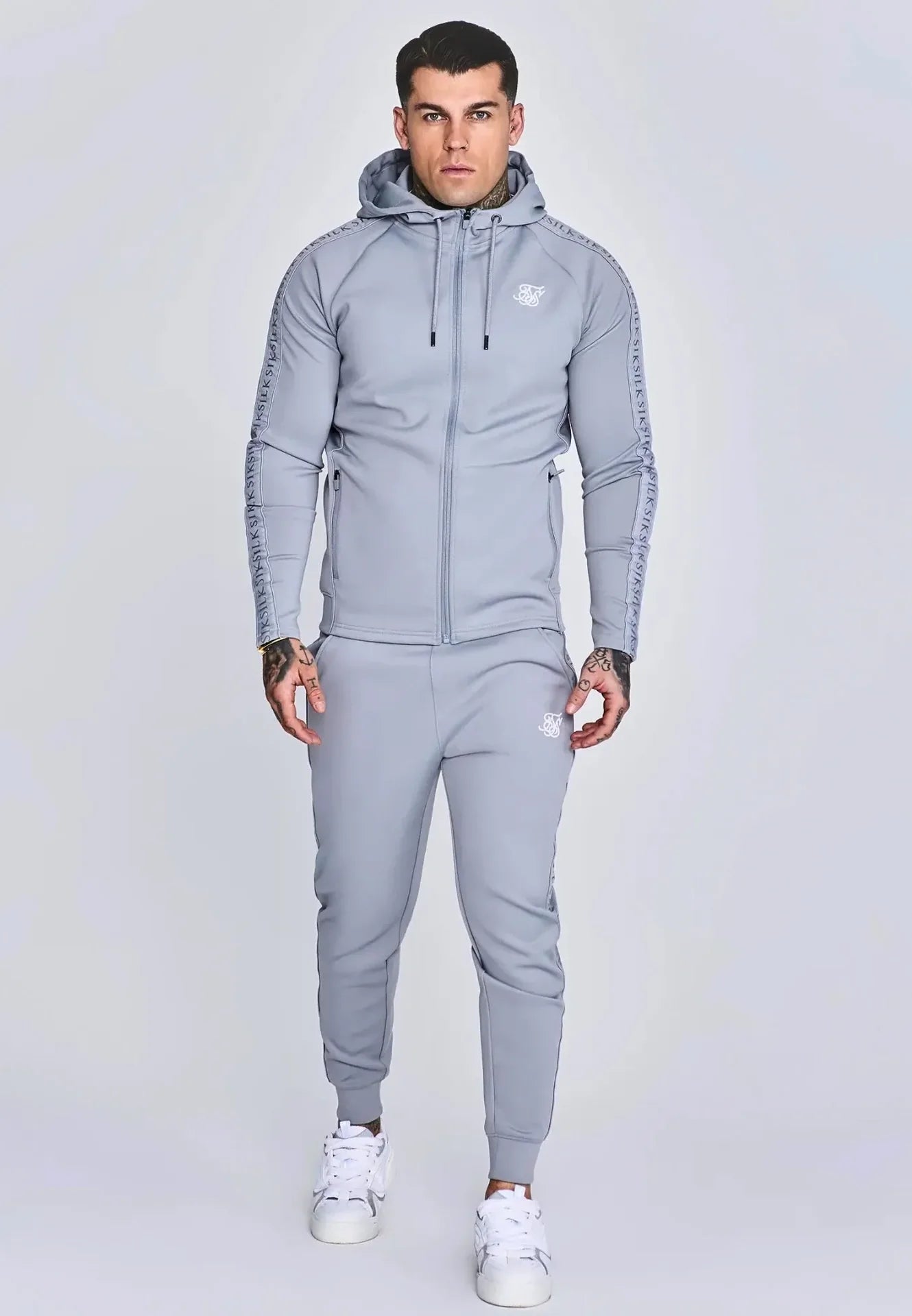 Fato de Treino Cinza SikSilk