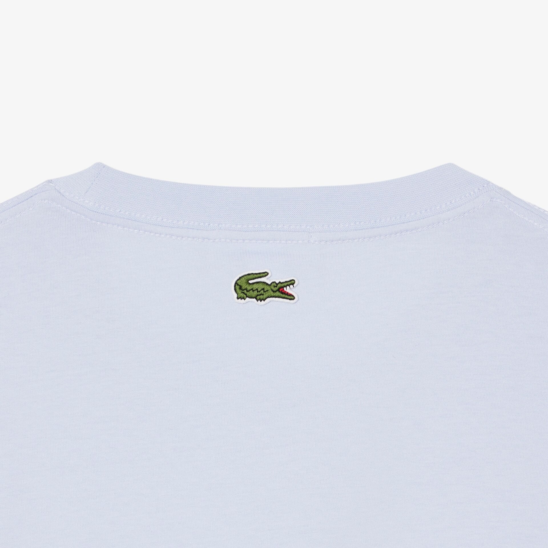 T-Shirt Azul Clara Lacoste SS26