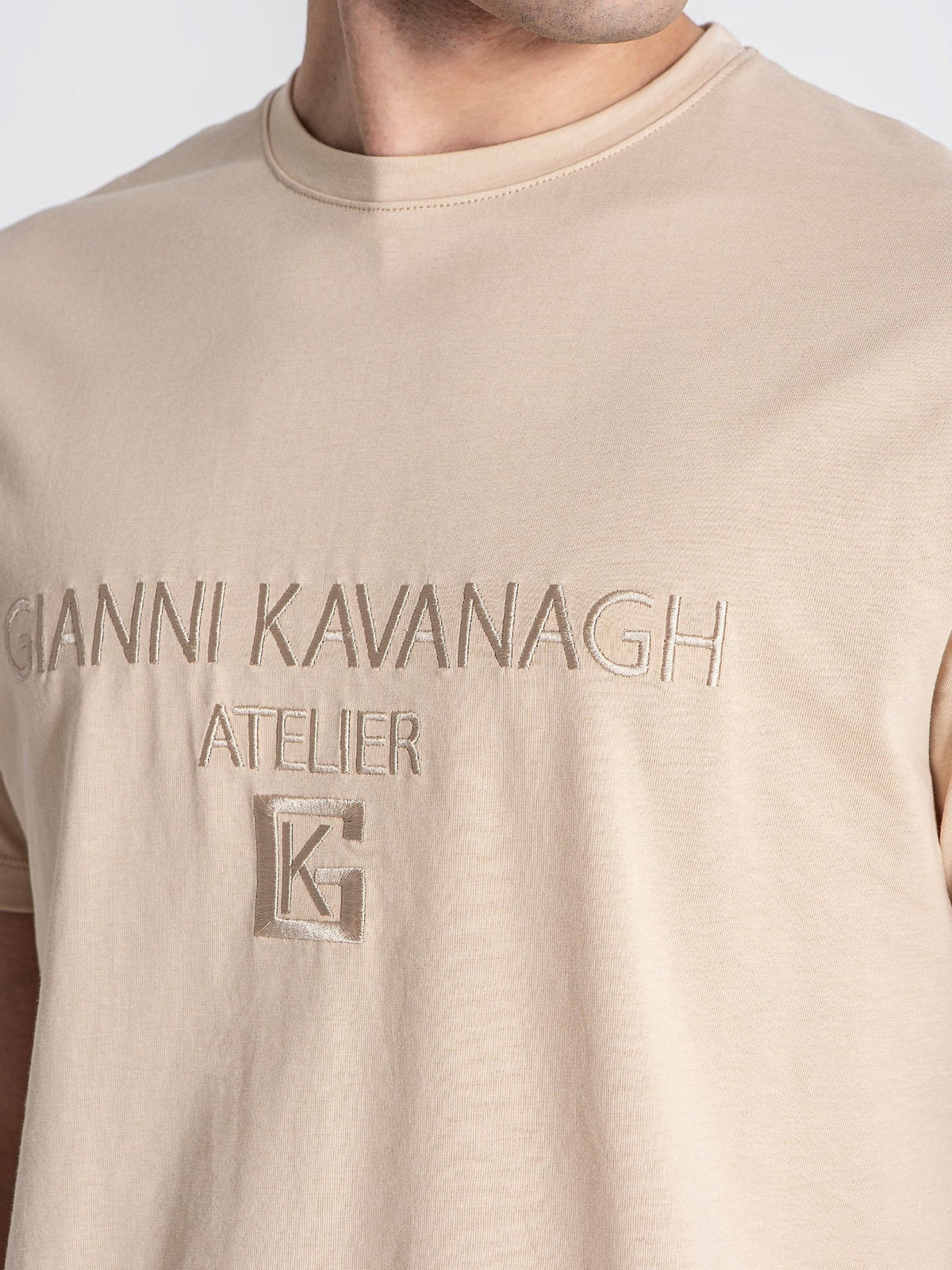 T-shirt Bege Gianni Kavanagh Gianni Kavanagh