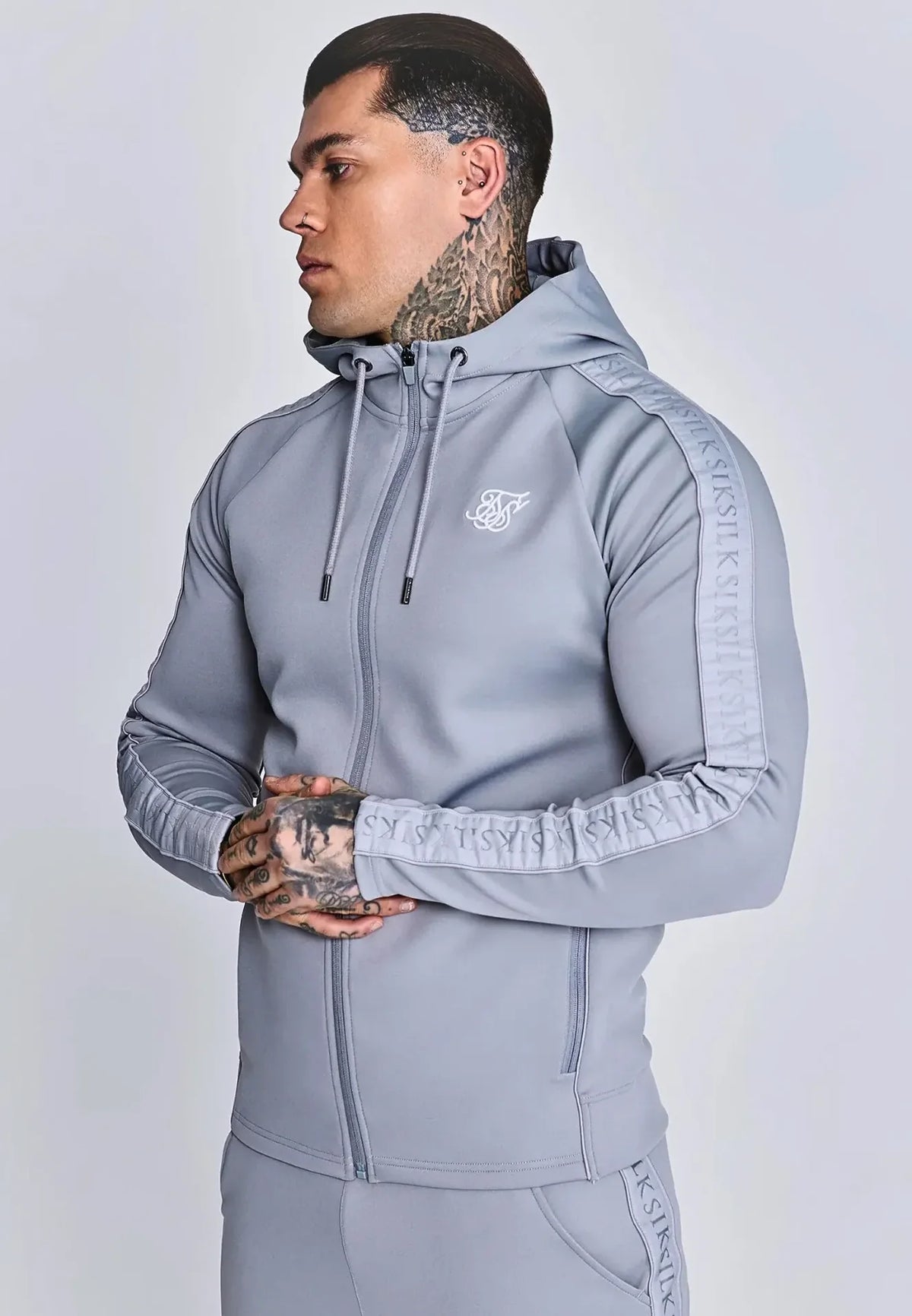 Fato de Treino Cinza SikSilk