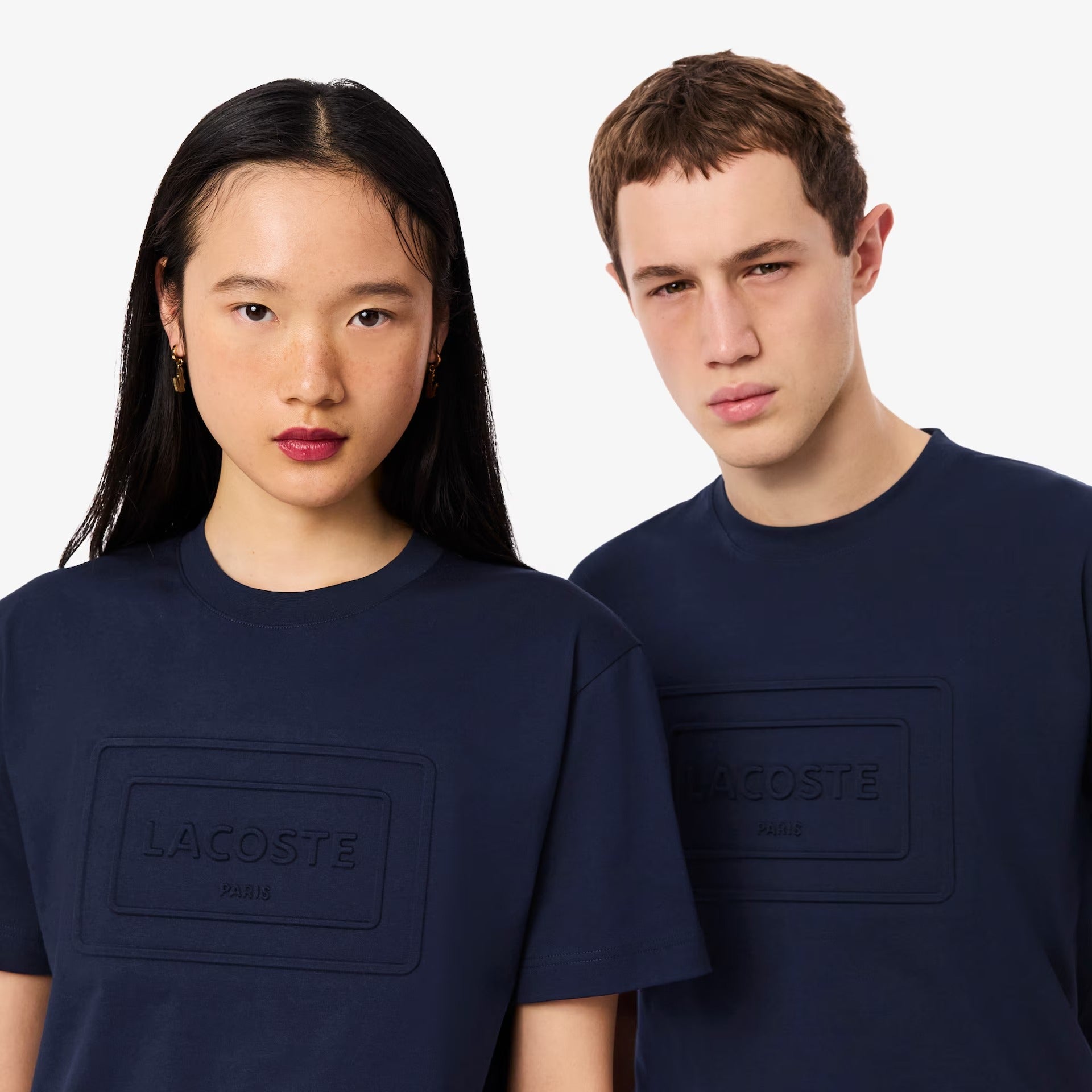 T-Shirt Azul Marinho Lacoste SS26