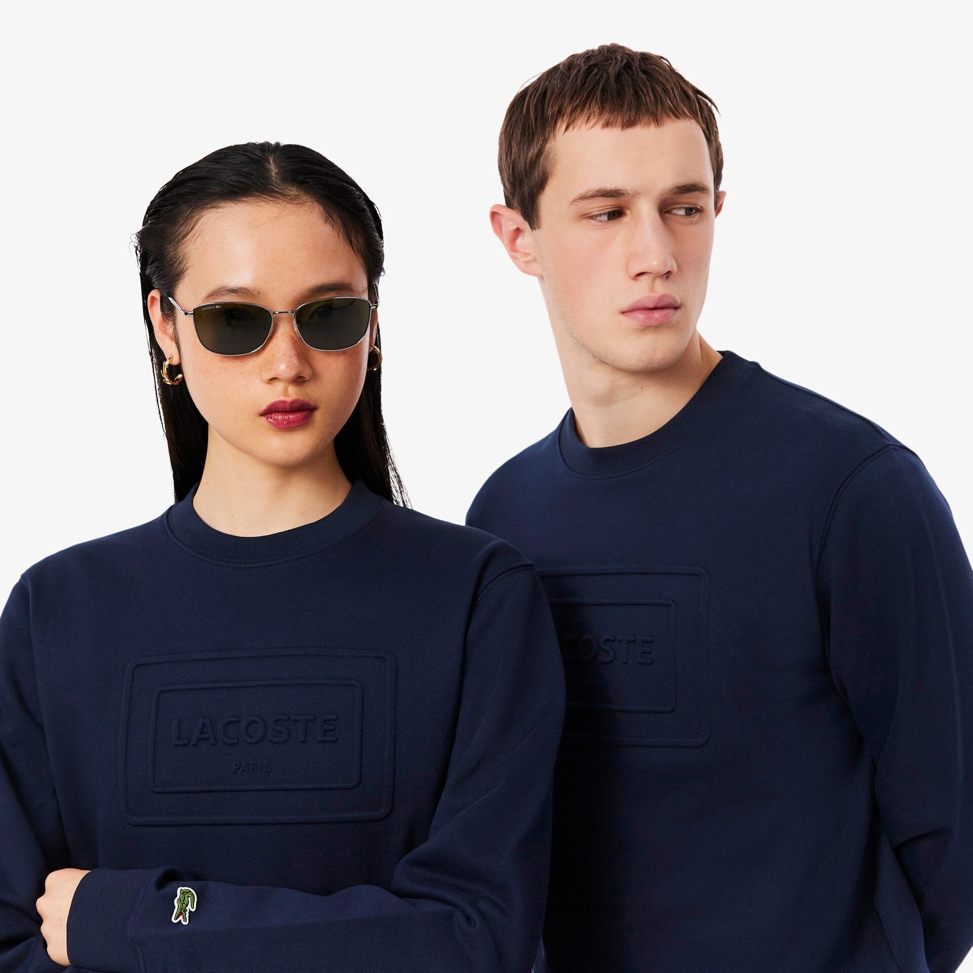 Camisola Azul Marinho Lacoste SS26