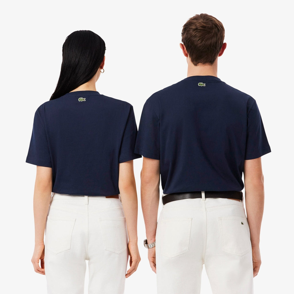T-shirt Azul Marinho Lacoste SS26