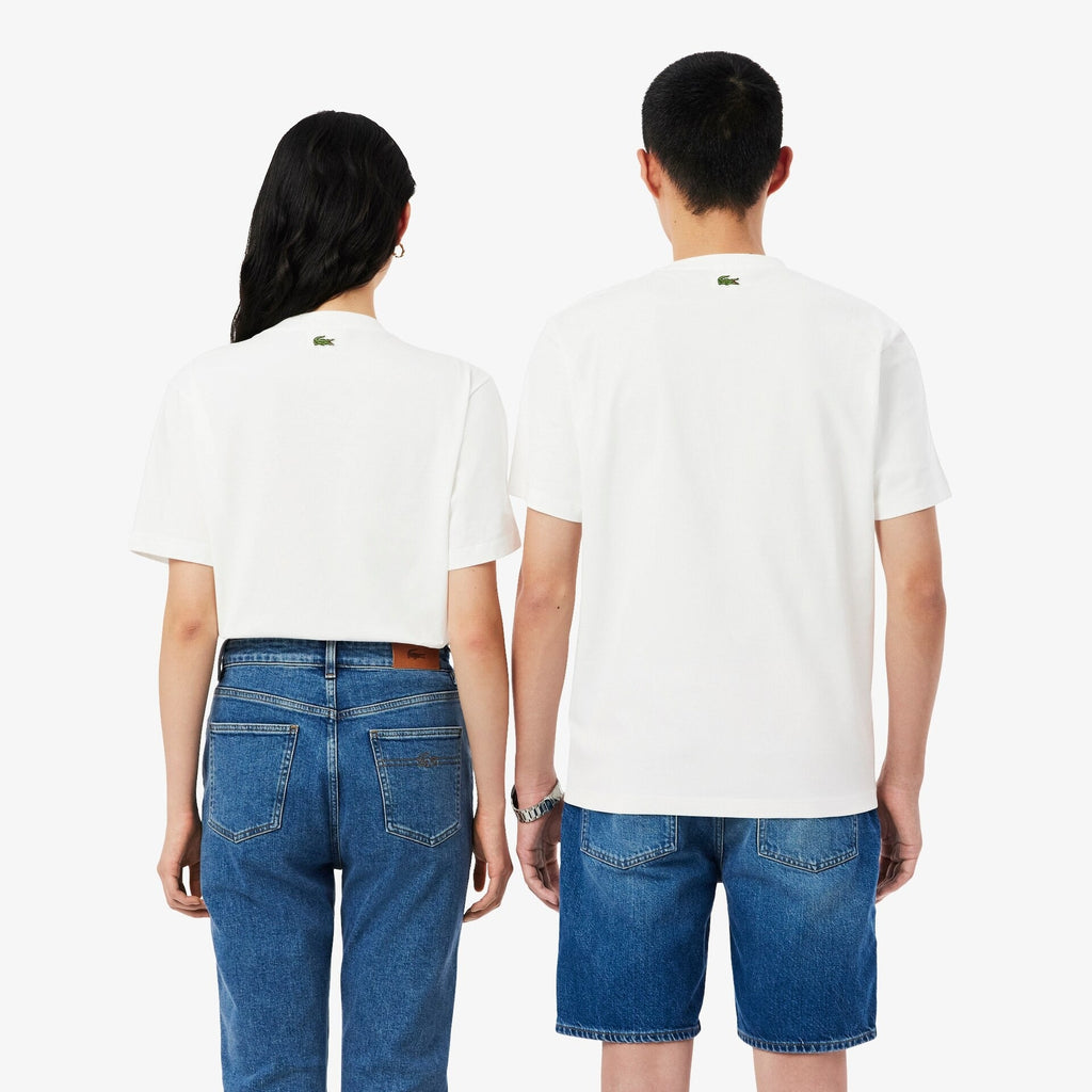 T-shirt Branca Lacoste SS26