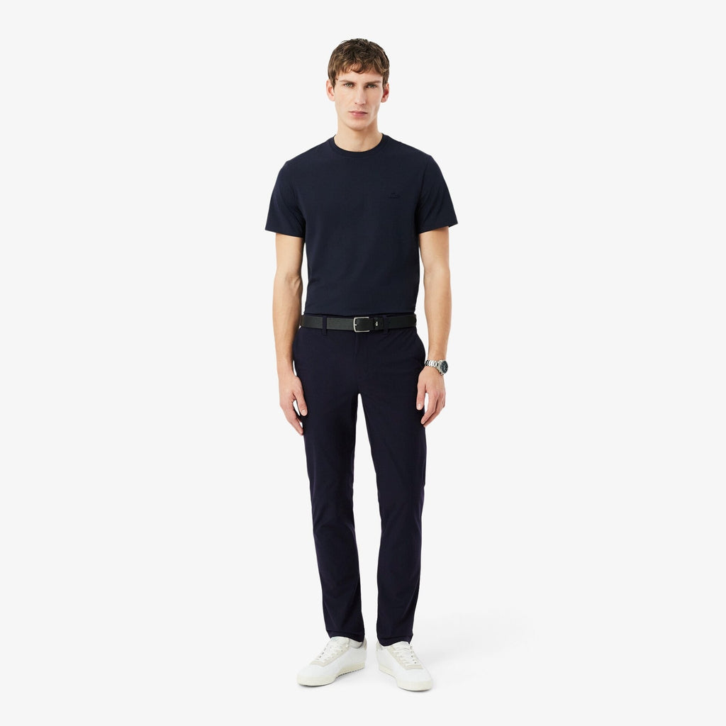 Calças Chino Azul Marinho Lacoste SS26