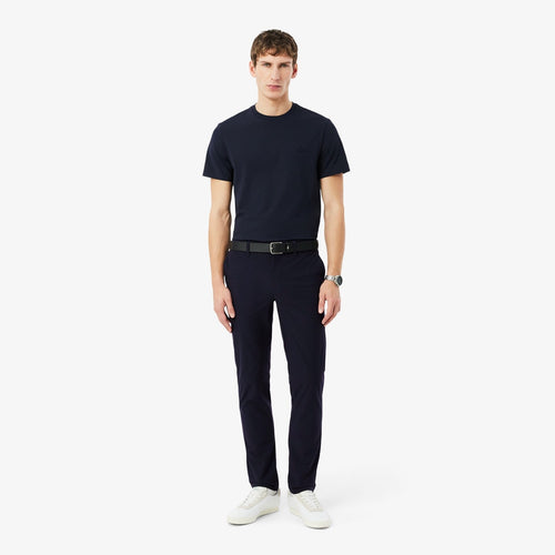 Calças Chino Azul Marinho Lacoste SS26