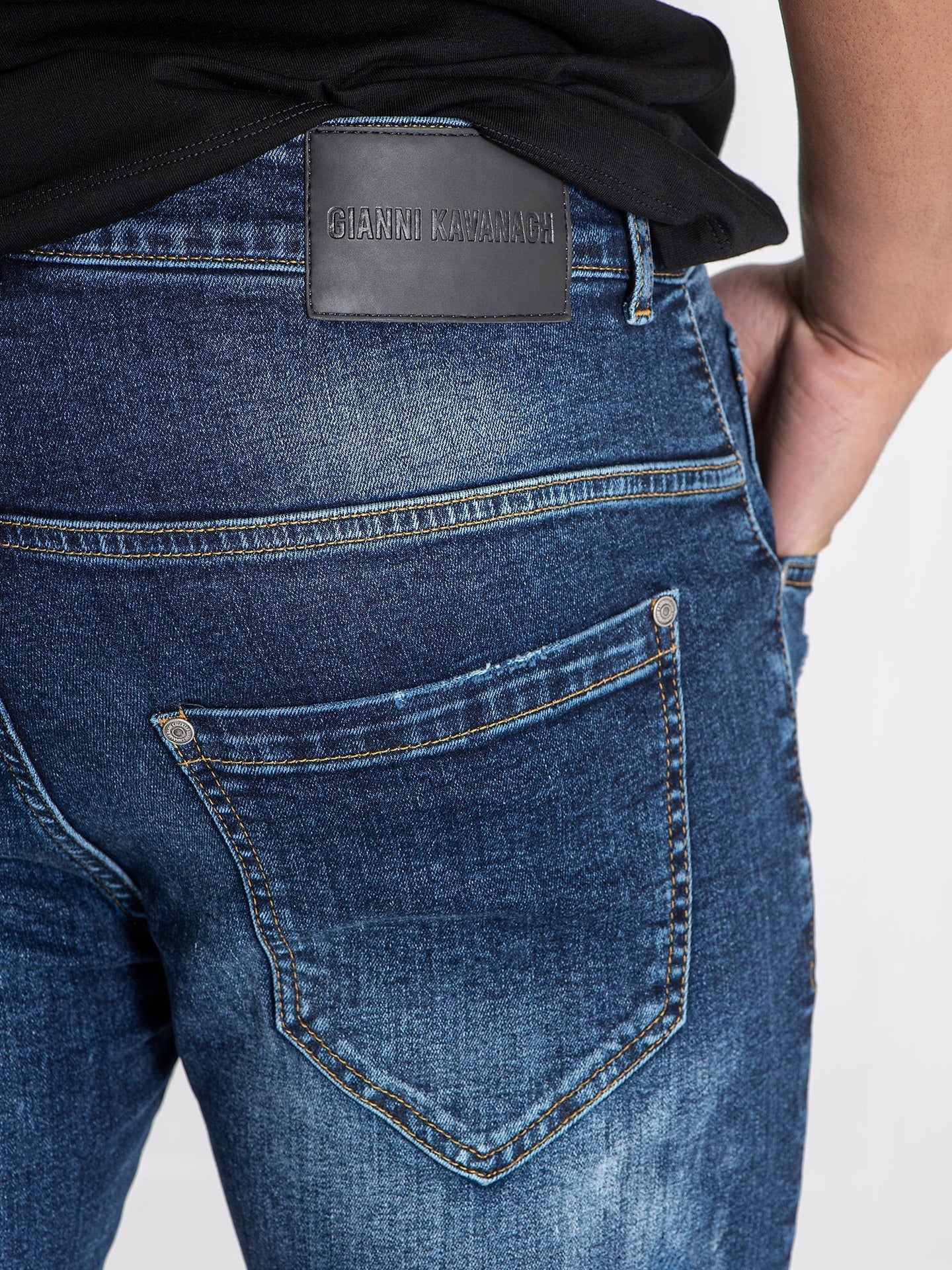 Calças Ganga Azul Gianni Kavanagh FW25