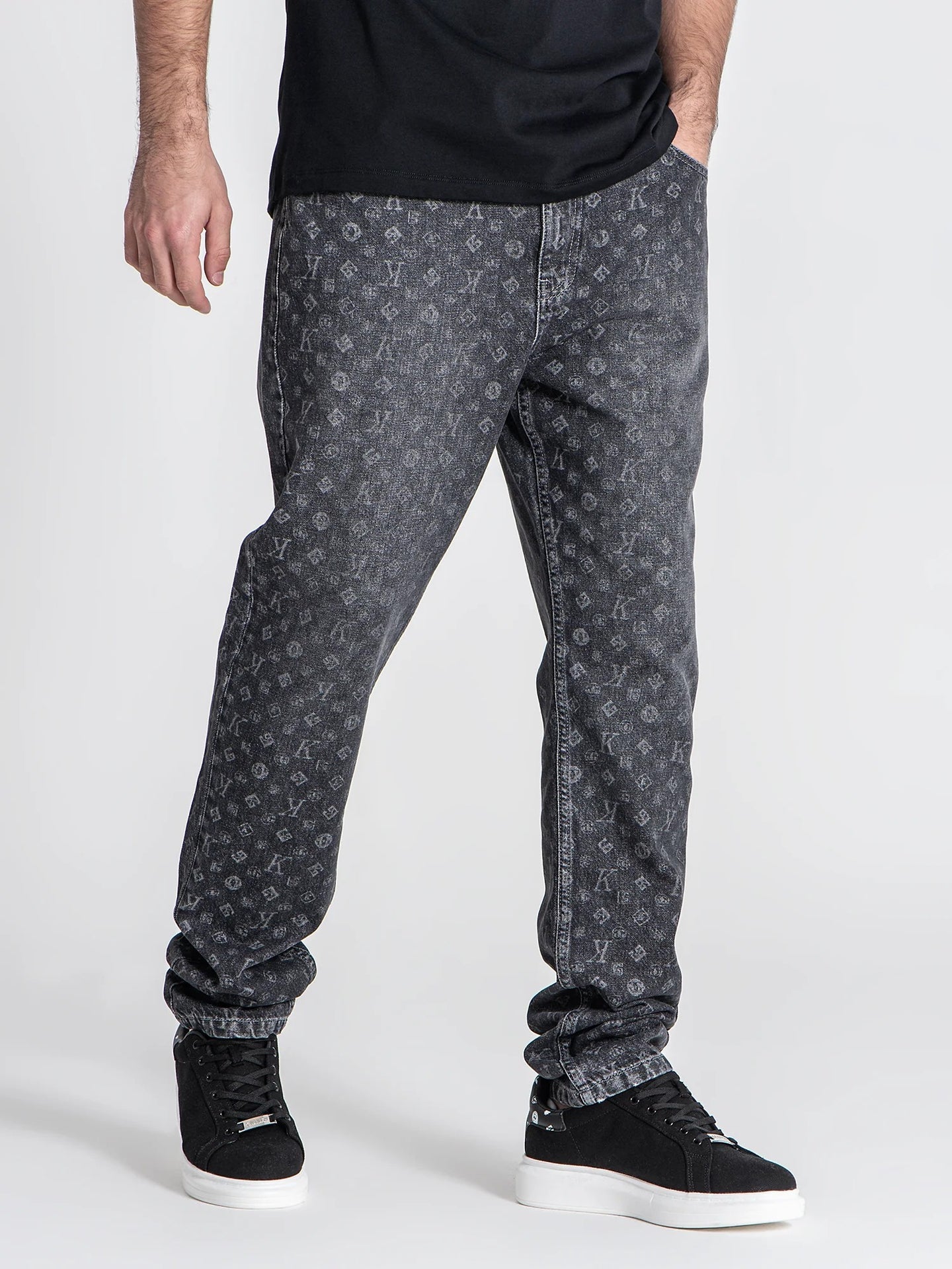 Calças Ganga Cinza Gianni Kavanagh FW25 Gianni Kavanagh
