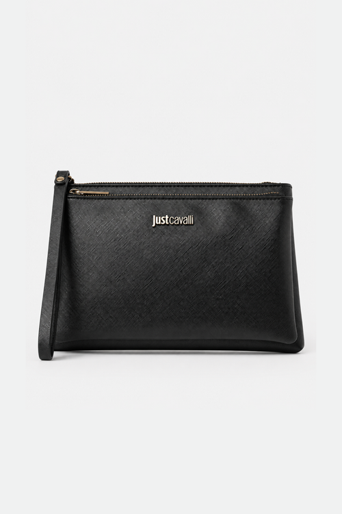 Bolsa de Pele Just Cavalli Preta Just Cavalli