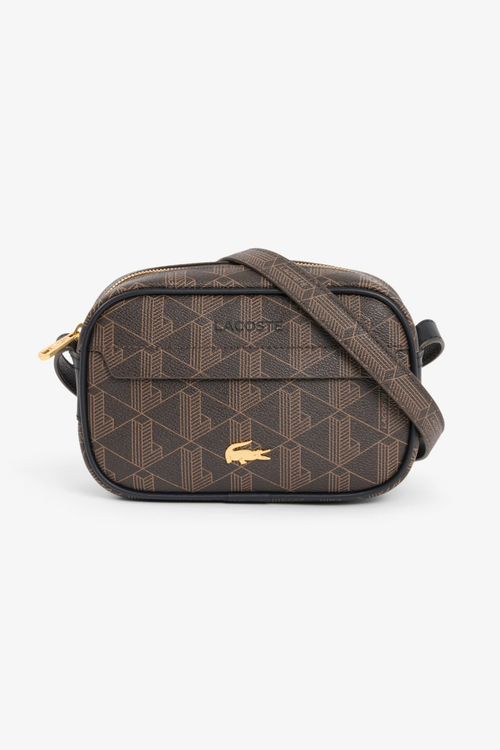 Mala a Tiracolo Lacoste Castanha Lacoste