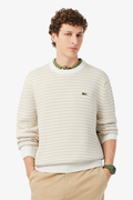 Camisola Lacoste Bege e Branca Lacoste