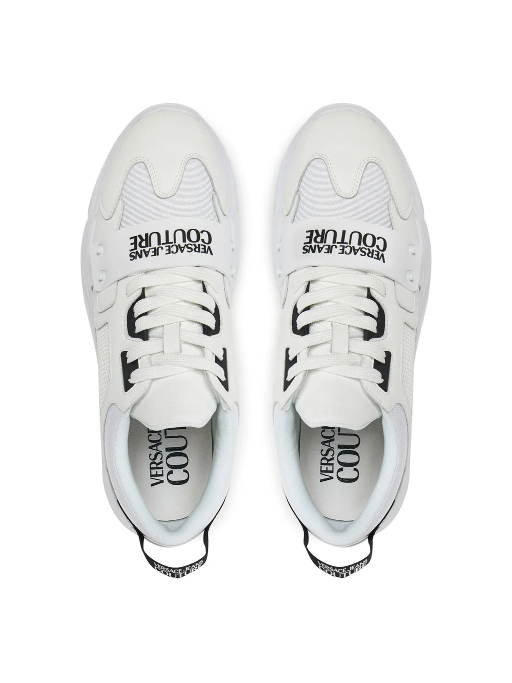 Sapatilhas Brancas Speedtrack Versace Jeans Couture SS26