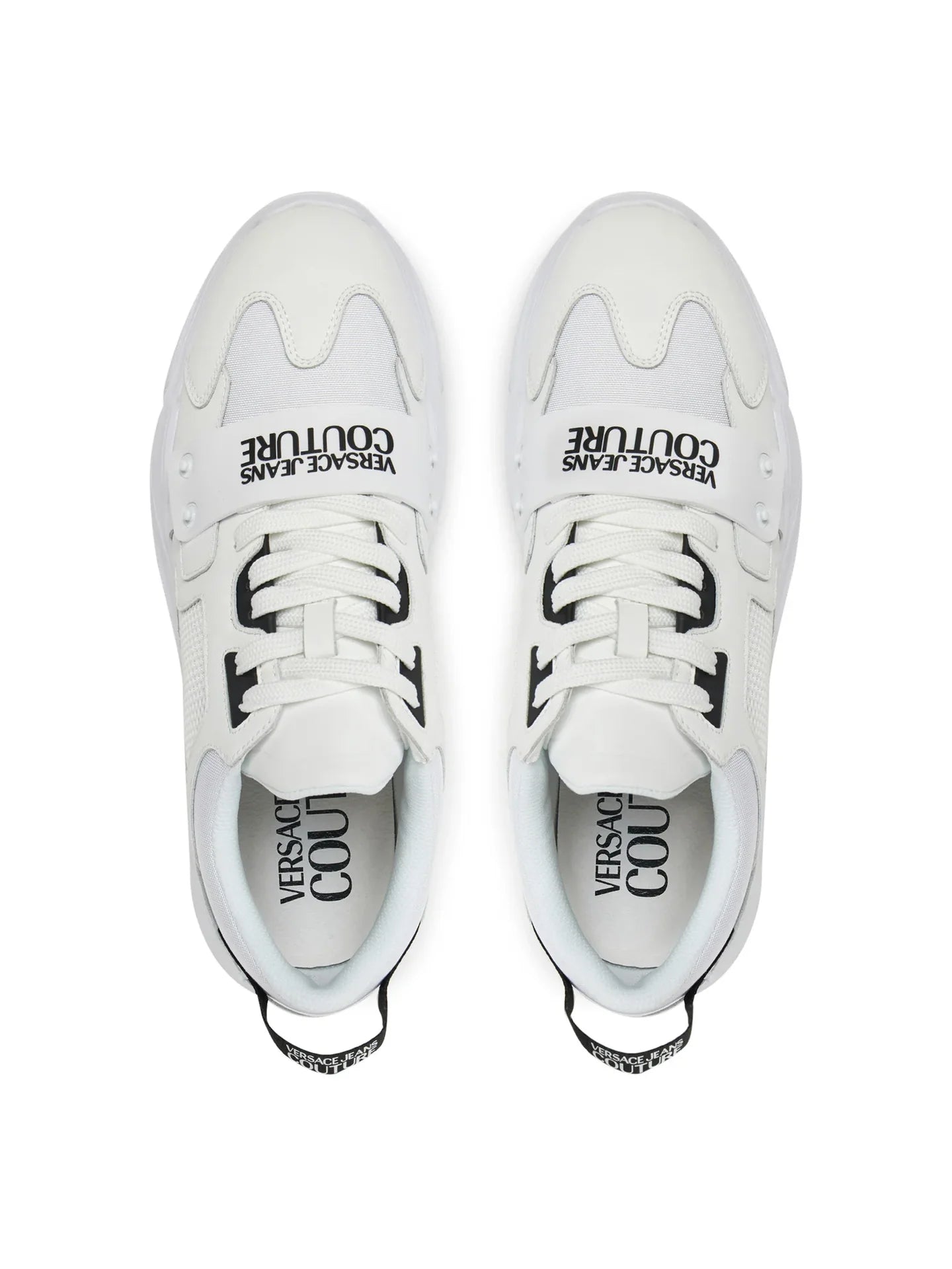 Sapatilhas Brancas Speedtrack Versace Jeans Couture SS26