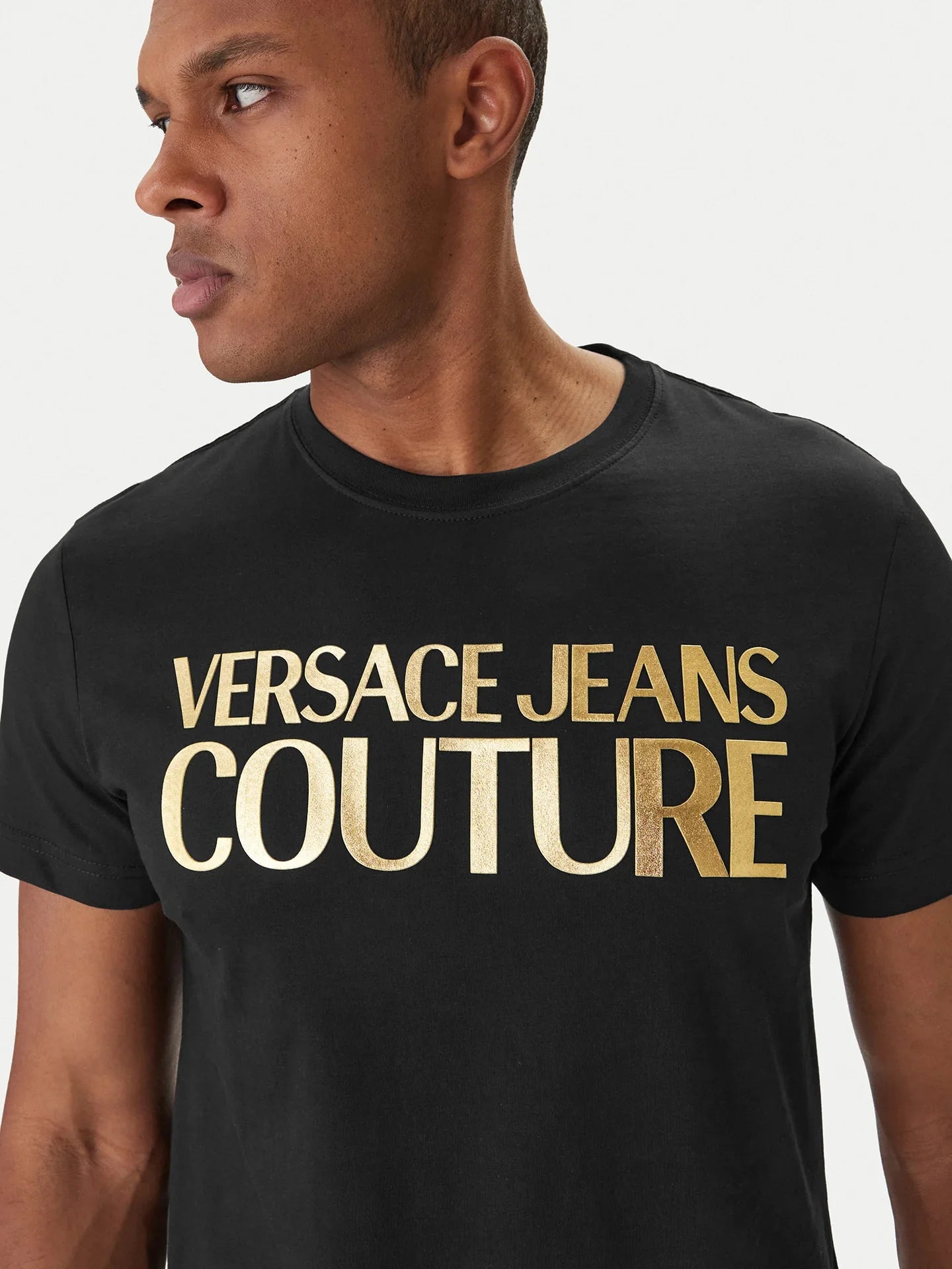 T-shirt Preta Versace Jeans Couture