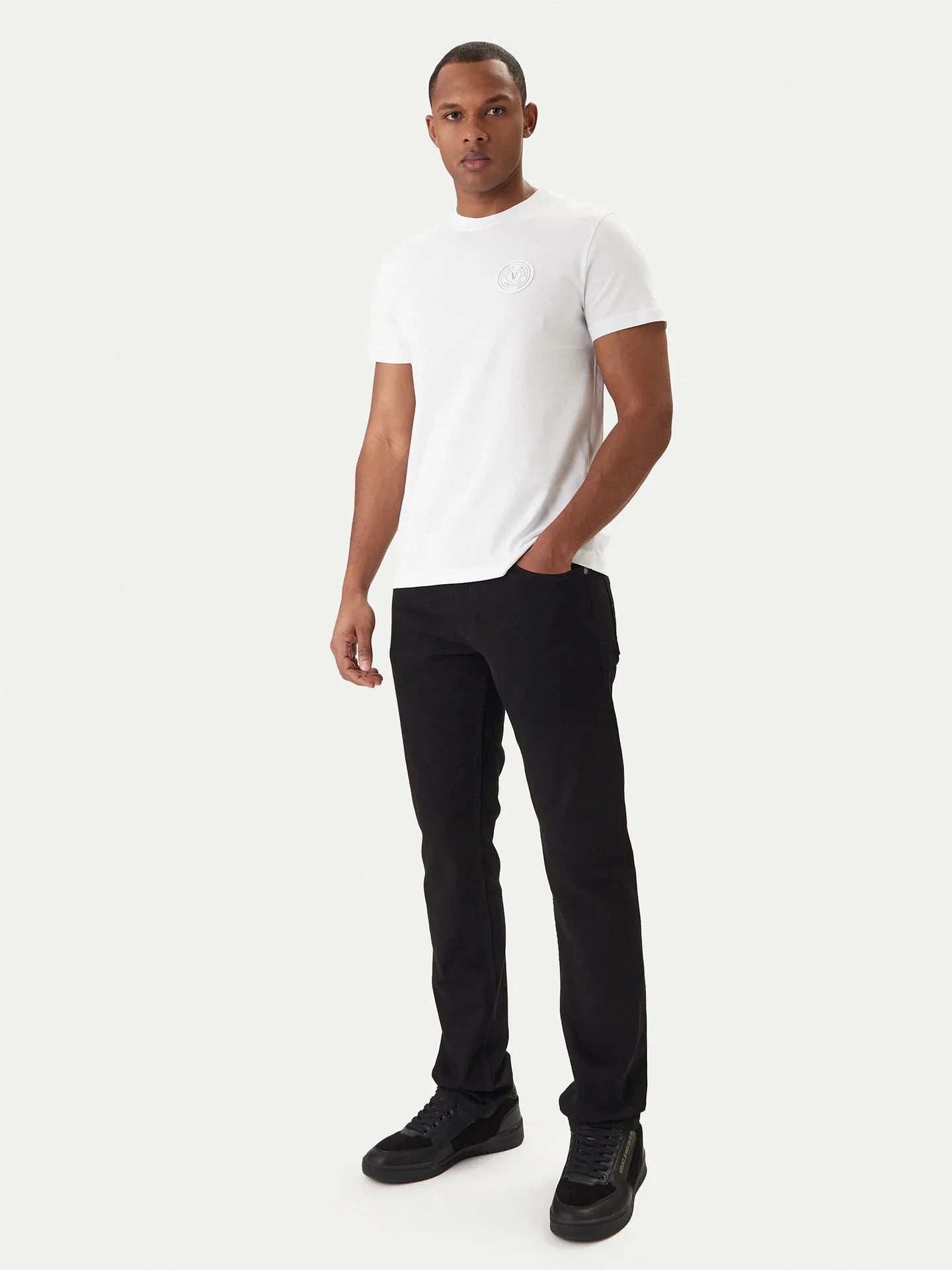 T-shirt Branca Versace Jeans Couture