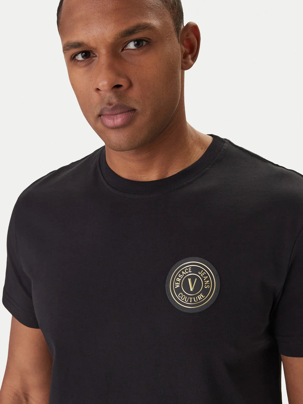 T-shirt Preta Versace Jeans Couture
