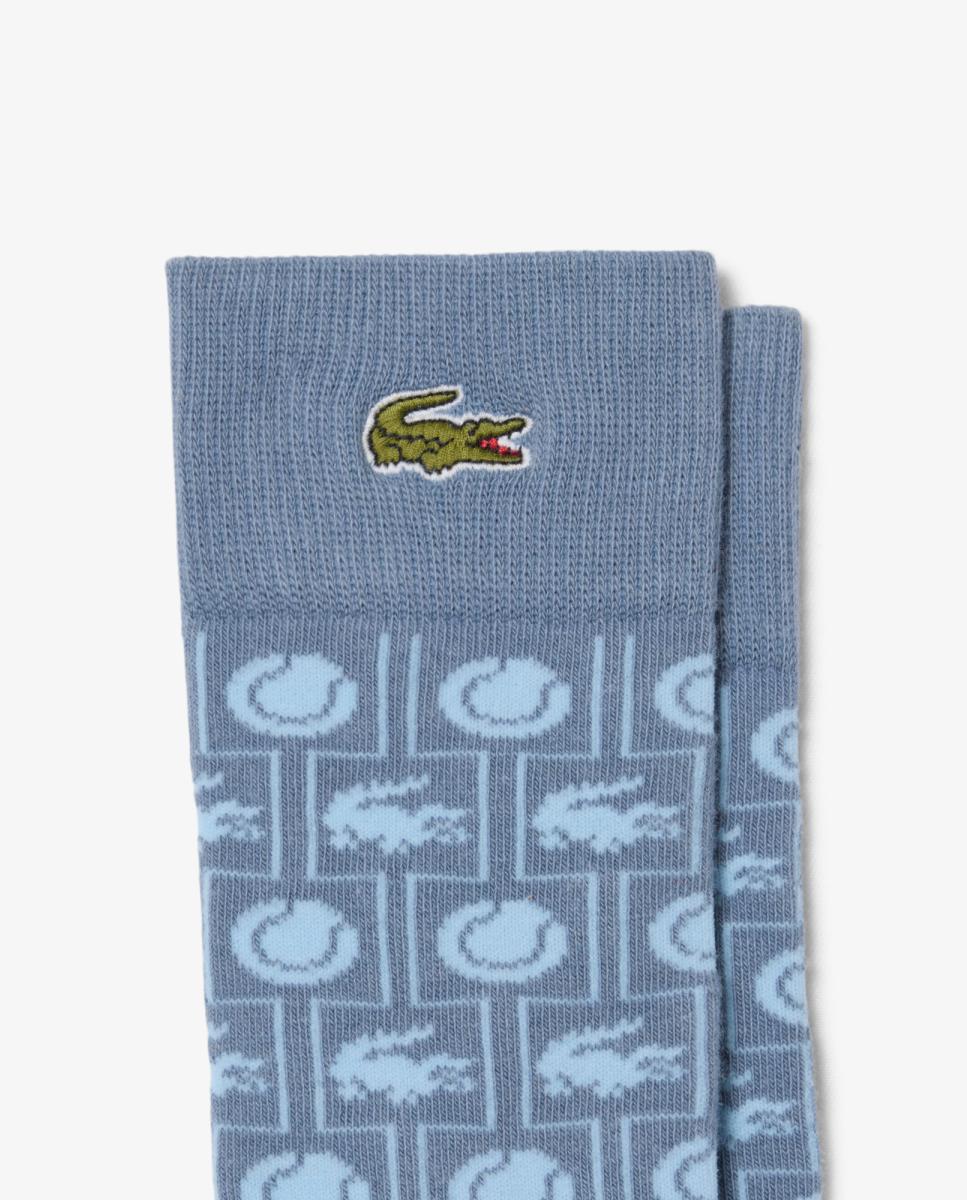 Pack 2 Pares de Meias Lacoste Azuis Lacoste